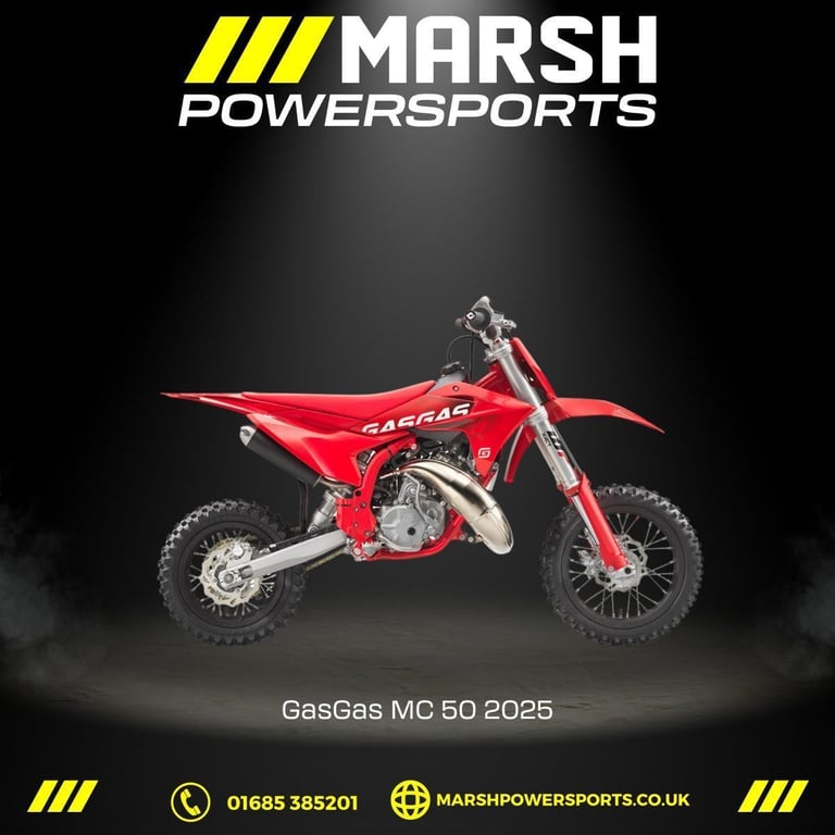 GasGas MC 50 2025 Model - Gasgas Main Dealership - Reserve Now