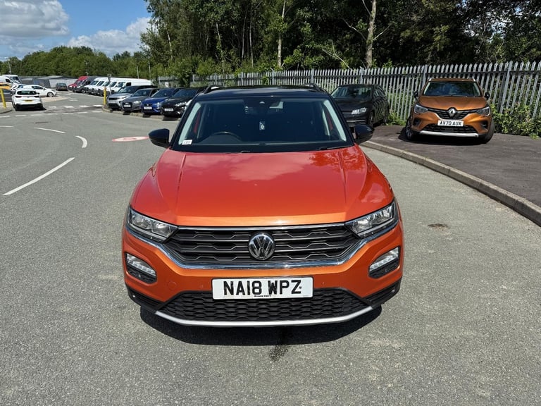 2018 18 REG VOLKSWAGEN T-ROC DESIGN 1.0 PETROL FWD MANUAL EURO 6 ULEZ