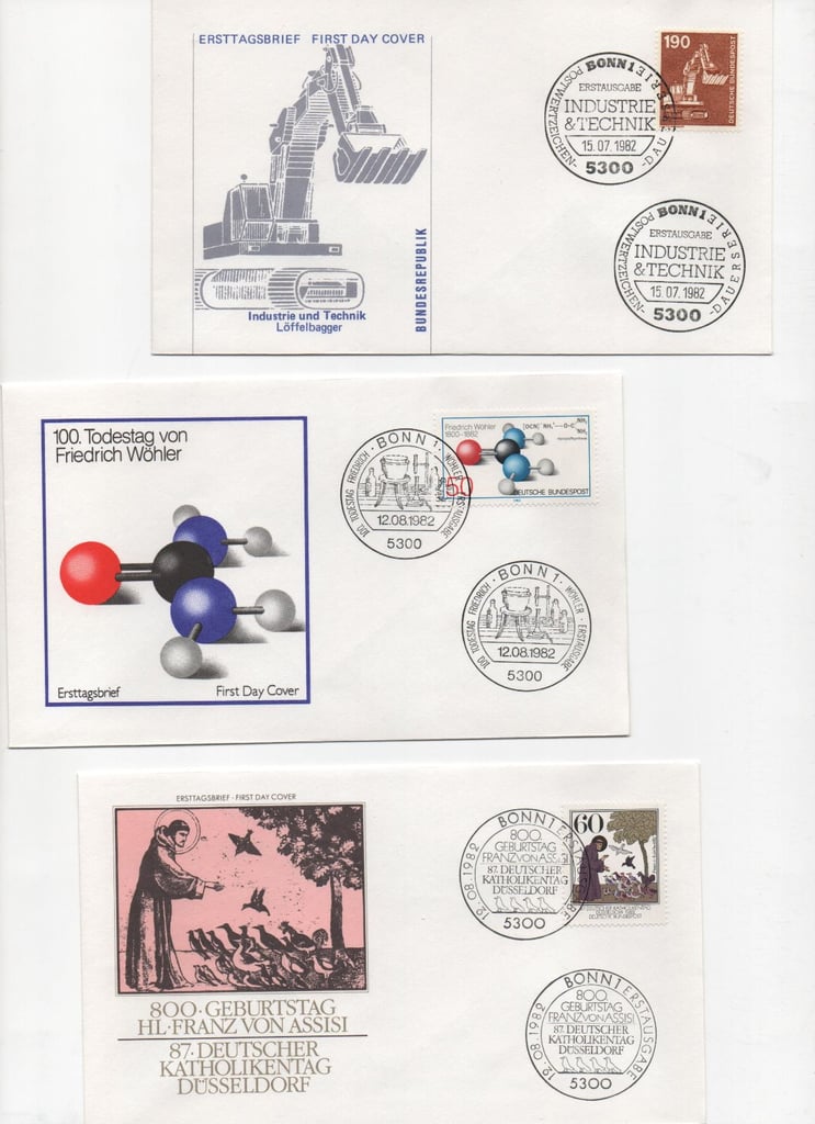 301 Germany first day covers