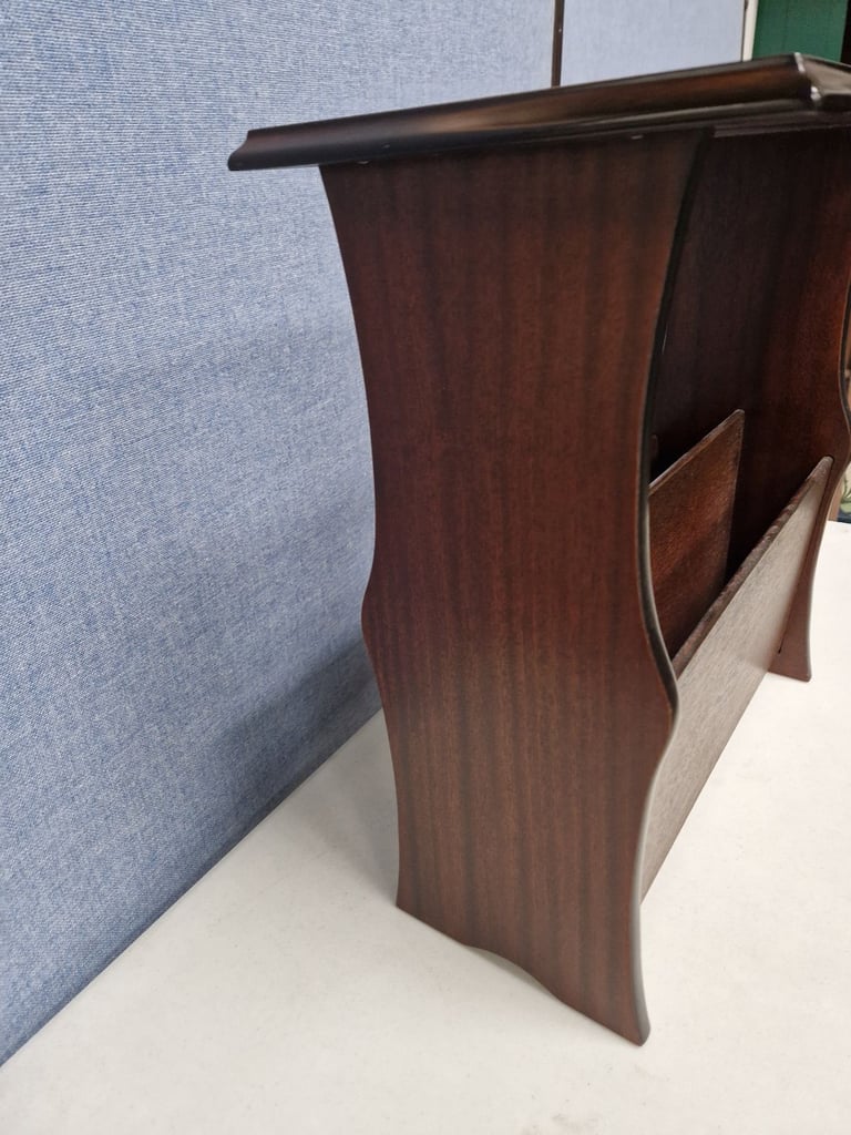 Mid Century magazine rack / side table