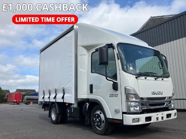 Isuzu Grafter Truck N35.125 (T) Auto SWB Curtain Side Body 