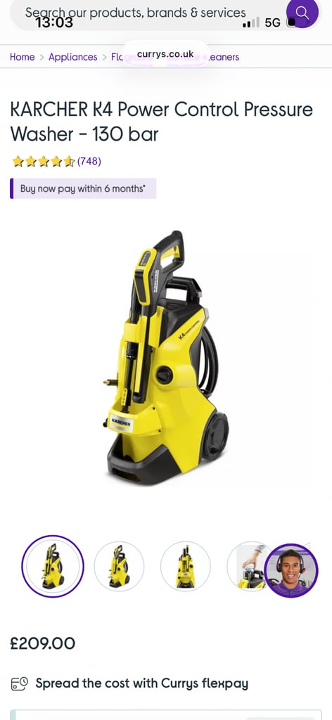 image for Karcher k4 power washer