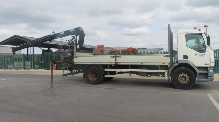 2006 DAF TRUCKS FA LF55.220 DAF 24 VALVE ENG HIAB 122B-1CL CRANE MANUAL GEARBOX 