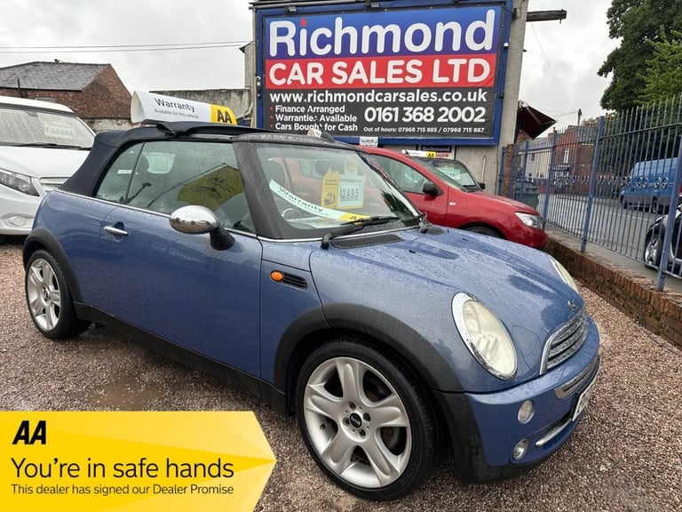 image for 2004 MINI Convertible 1.6 Cooper Convertible 2dr Petrol Manual Euro 3 (115 ps) Convertible Petrol...