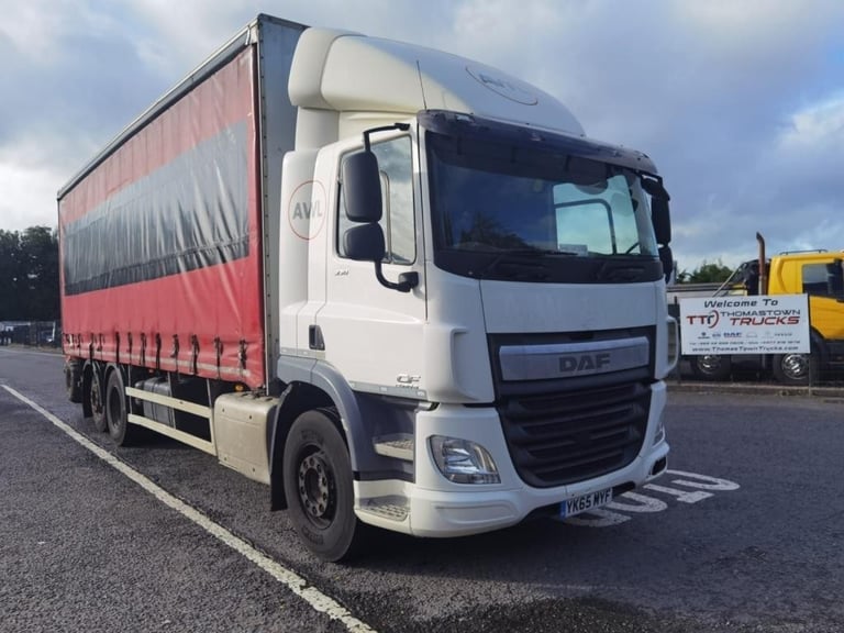 2015 Daf CF 330 euro 6, 6x2 27ft curtainsider