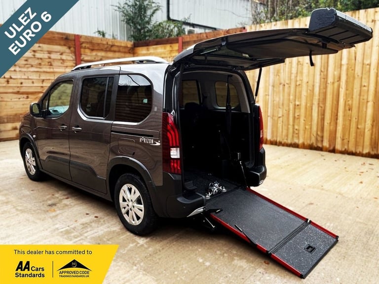 image for 2020 Peugeot Rifter 5 Seat Auto Wheelchair Accessible Disabled Access Vehicle WAV MPV Diesel Auto...