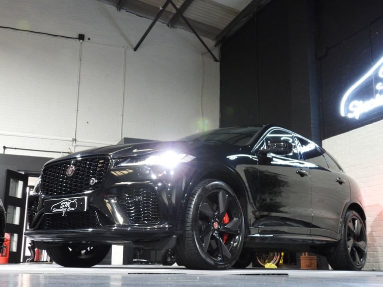 2023 23 JAGUAR F-PACE 5.0 P550 V8 SVR SUV 5DR PETROL QUICKSHIFT AWD EURO 6 (S/S)