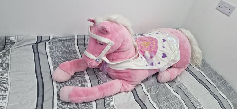 Stuffed Pink Pony Horsey from Animal Valley