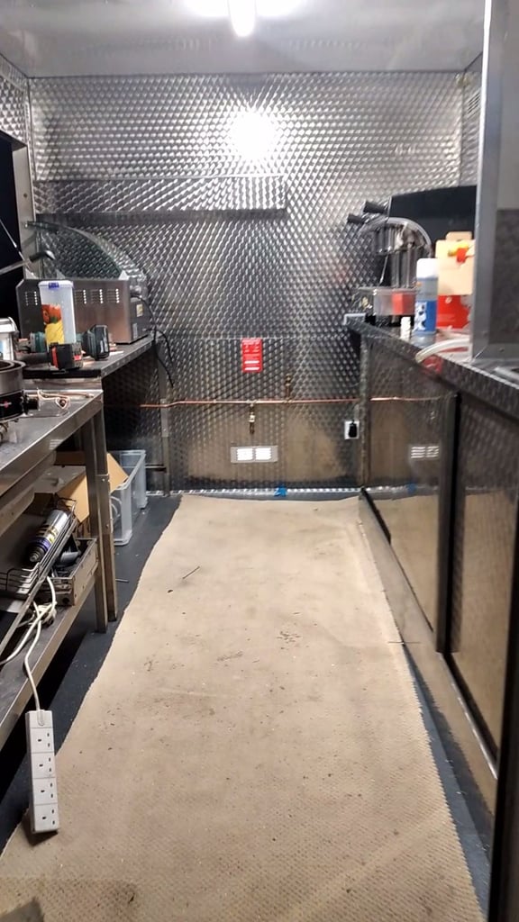 image for Coffee & crepes catering trailer burger van mobile kitchen equipment 