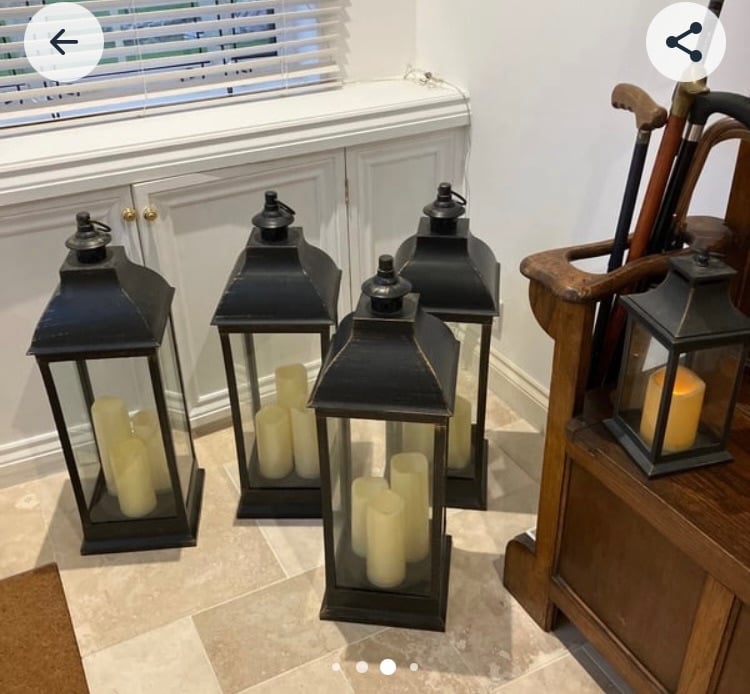 image for 5 LED lanterns 
