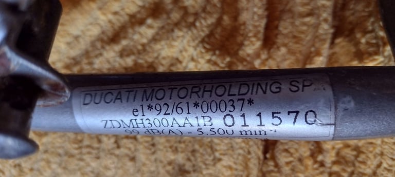 Ducati rear subframe 