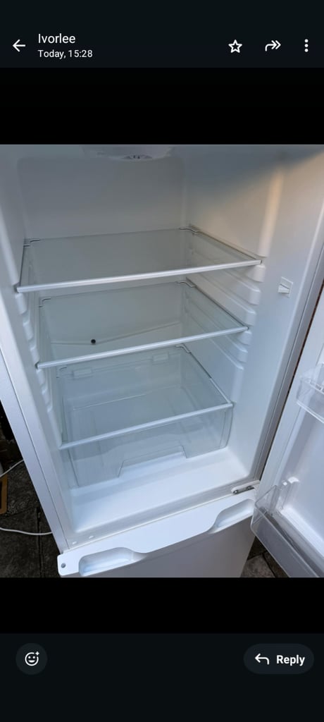 image for White fridge freezer 