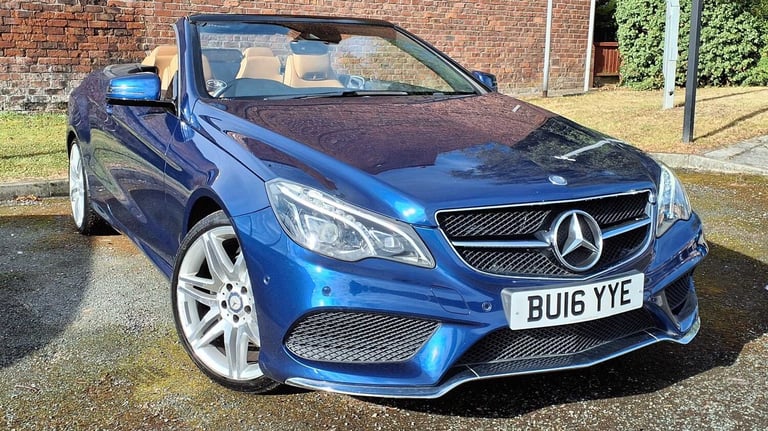 2016 Mercedes-Benz E Class E220d AMG Line Edition 2dr 7G-Tronic CONVERTIBLE DIESEL Automatic