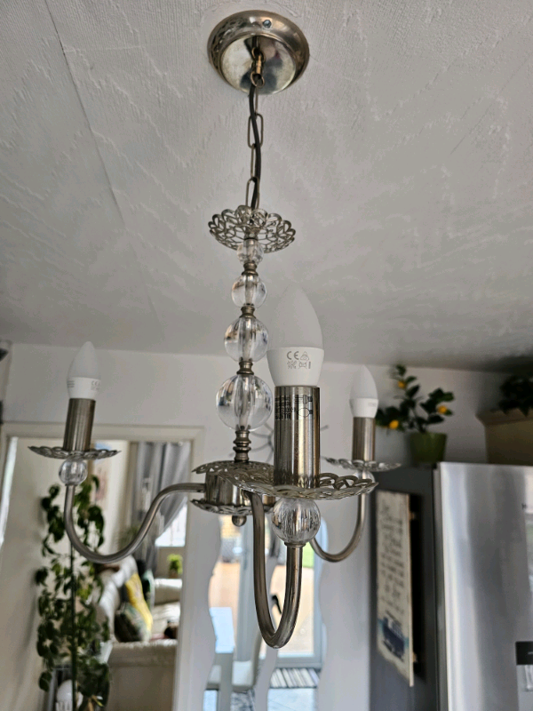 LIGHT FITTING SILVER 