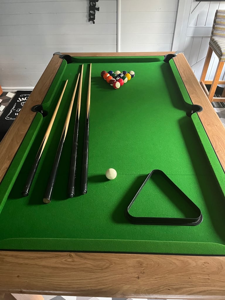 Pool table dining table