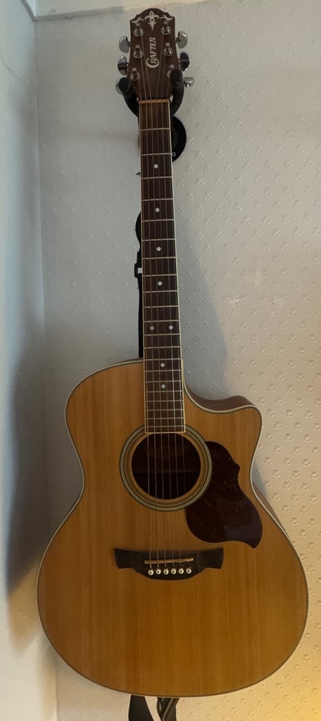image for Crafter GAE6N semi acoustic Guitar