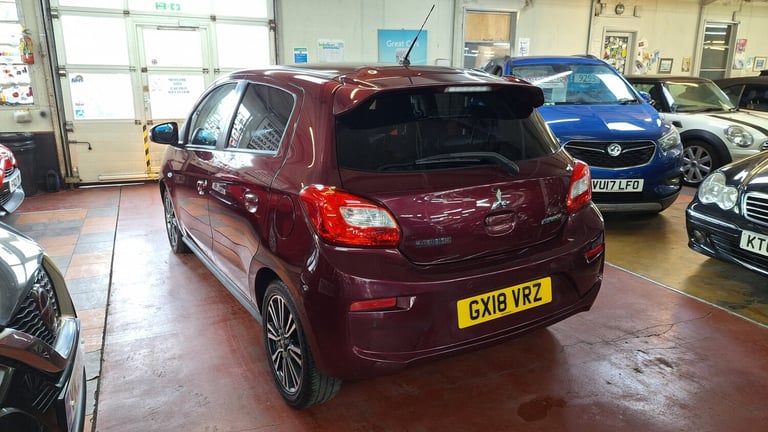 2018 Mitsubishi Mirage 1.2 Juro CVT Automatic 5-Door From £7,495 + Retail Package HATCHBACK Petro...