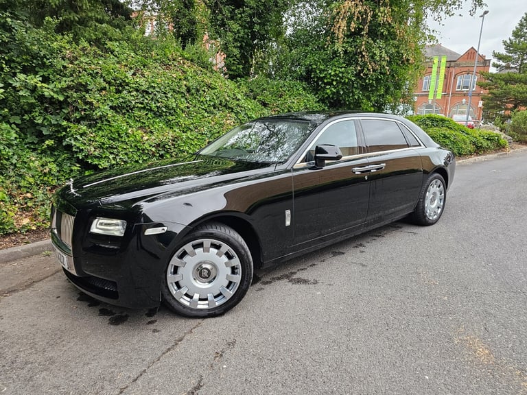 2012 62 ROLLS ROYCE GHOST 6.6 V12 AUTOMATIC EXTENDED WHEEL-BASE LWB TOP SPEC 