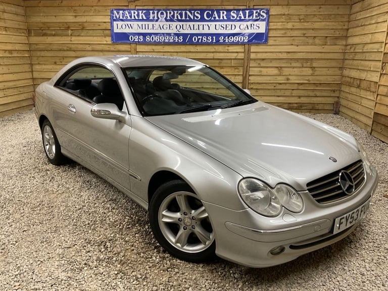 2003 Mercedes-Benz CLK 1.8 CLK200 Kompressor Avantgarde Coupe 2dr Petrol Automatic (214 g/km, 163...