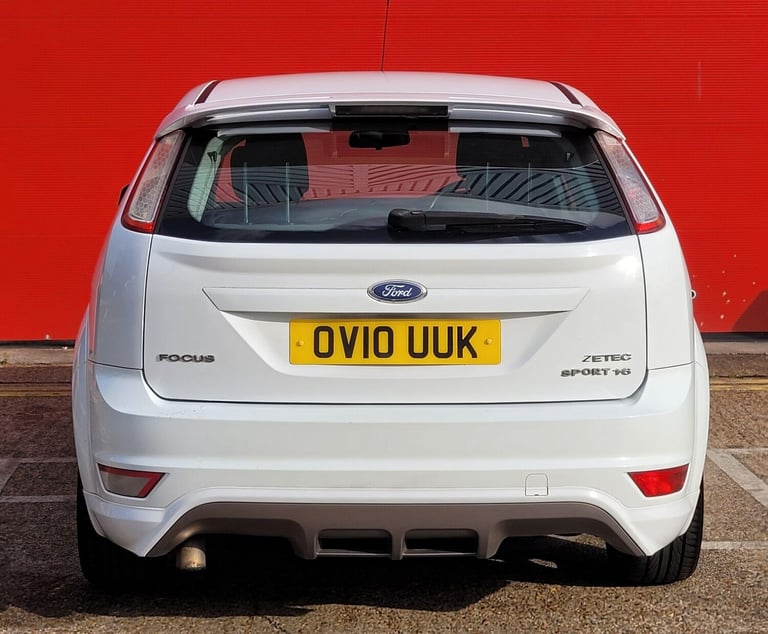 Ford Focus 1.6 Zetec S 3dr Petrol Manual