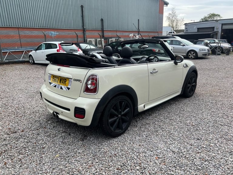 2012 12 MINI CONVERTIBLE 1.6 COOPER S CONVERTIBLE 2DR PETROL MANUAL EURO 5 (S/S)