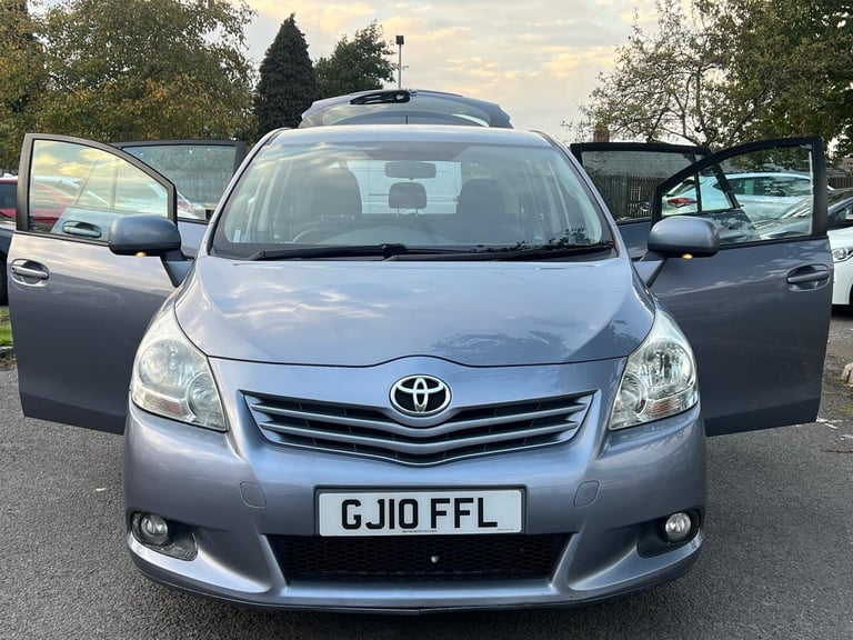 2010 Toyota Verso 1.6 V-matic TR 5dr MPV Petrol Manual