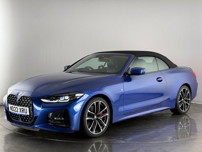 2022 BMW 4 Series 2.0 420i M Sport Auto Euro 6 (s/s) 2dr Convertible Petrol Automatic