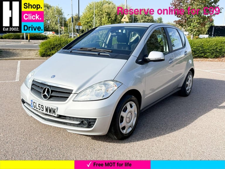  Mercedes-Benz A-Class 1.5 A160 BlueEfficiency Classic SE Hatchback 5dr Petrol Manual (139 g/km, ...