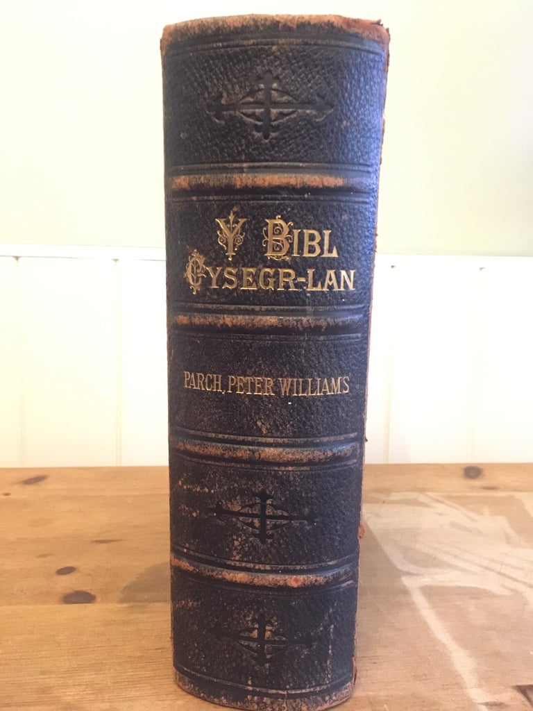 Antique Welsh Bible 