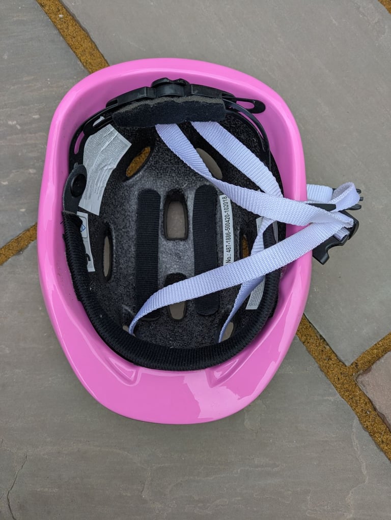 Puppy 14 inch Wheel Pink/Purple Lightweight Girls First Bike & removable stabilizers