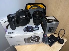 Canon EOS 7D with lens 