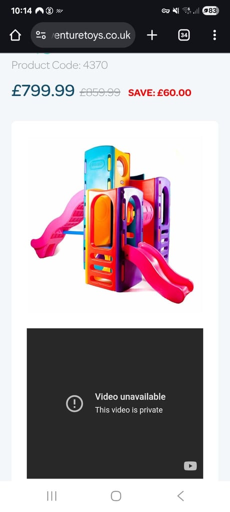 image for Little Tikes climbing frame