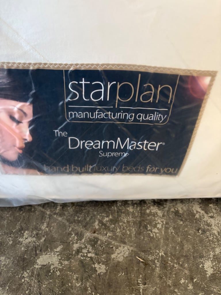 New starplan mattress 3ft 4 x 6ft 6