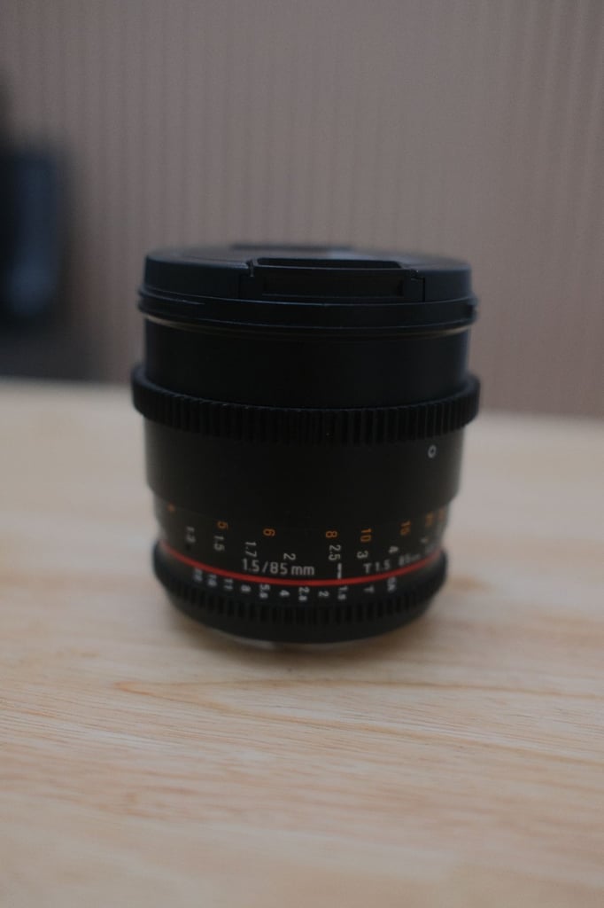 BMPCC 6K (EF) With Full Tilta Cage, Sigma 18-35mm, Samyang 85mm, V-Mount Battery & Tiffen ND Filter