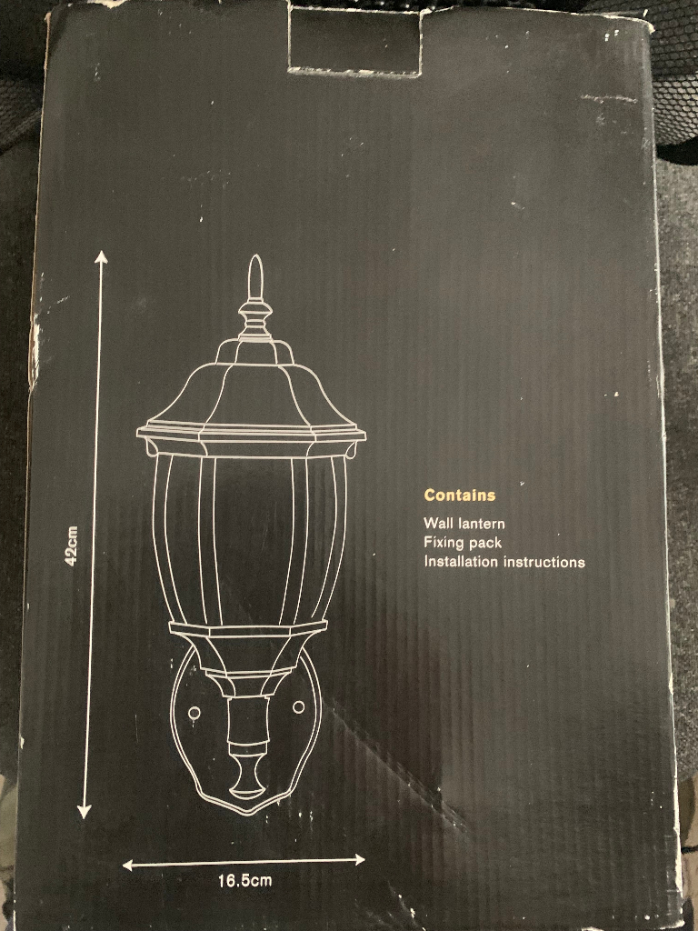 Outdoor Security Lantern with PIR