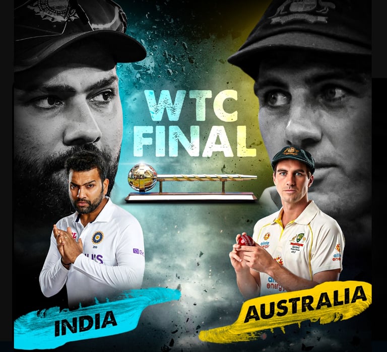 4x India vs Australia Cricket WTC Day 2 (8th June) Kia Oval
