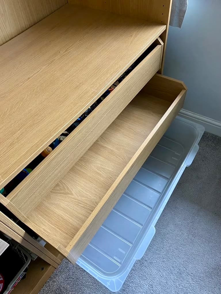IKEA double wardrobe ( 2m x 1m ) 