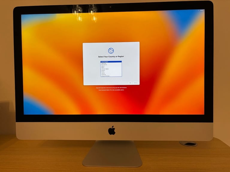 image for Apple iMac Retina 5k 27" 2017 8GB RAM 3.4GHz i5 1TB HD - NO KEYBOARD OR MOUSE