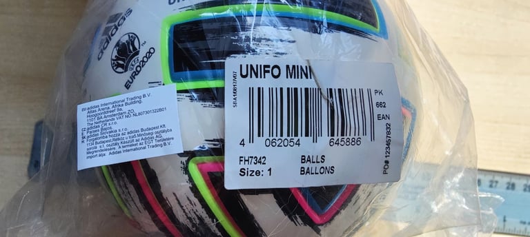Adidas UEFA Euro 2020 Uniforia Match Ball Replica Mini Size 1 FH7342