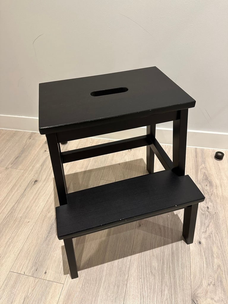 Ikea BEKVÄM Step stool, black