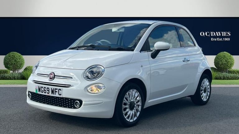 2019 Fiat 500 1.2 Lounge Hatchback 3dr Petrol Manual Euro 6 (s/s) (69 bhp) Manual Hatchback Petro...