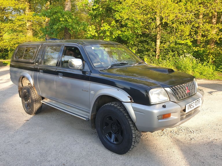 MITSUBISHI L200 2.5 TD DOUBLE CAB 4x4 4WD *NOT NAVARA HILUX  SHOGUN SPORT,  FORD RANGER