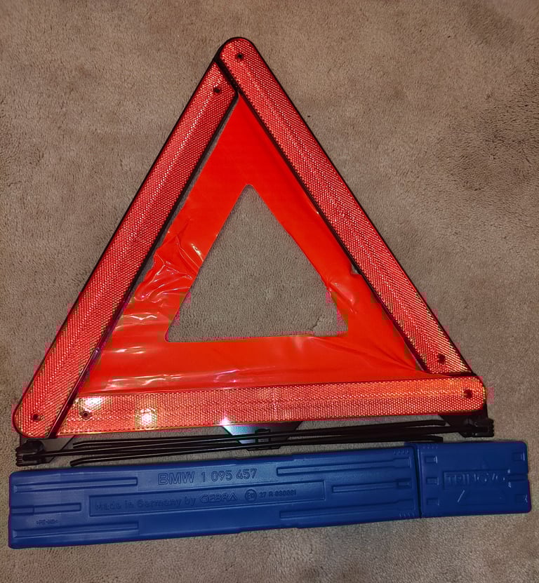 image for BMW OEM Warning Triangle – Made in Germany 🇩🇪