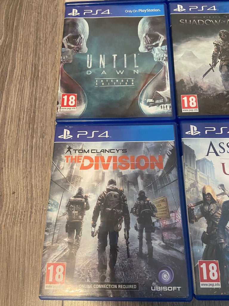 £65 PS4 PlayStation Games Bundle  10 Games 