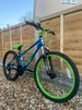 Boys blue Apollo mountain bike 24 wheels ready to ride 