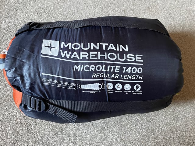 Mountain warehouse microlight 1400 in Blackford, Edinburgh Gumtree