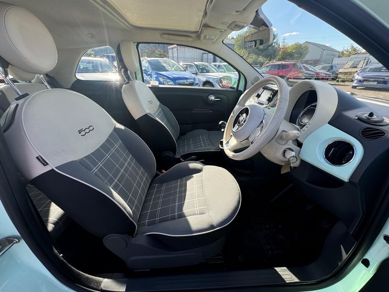 2017 Fiat 500 1.2 Lounge 3dr HATCHBACK PETROL Manual