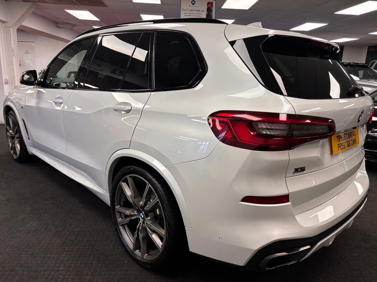 HUGE SPEC BMW X5 M50d XDRIVE QUAD TURBO DIESEL EURO 6 AUTO *WHITE PEARL*RARE X5