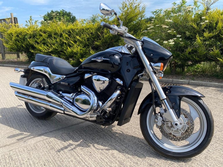 2012 12 SUZUKI VZ 1500 L0 INTRDUER VZ1500 BLACK CUSTOM CRUISER BOULEVARD NEW MOT