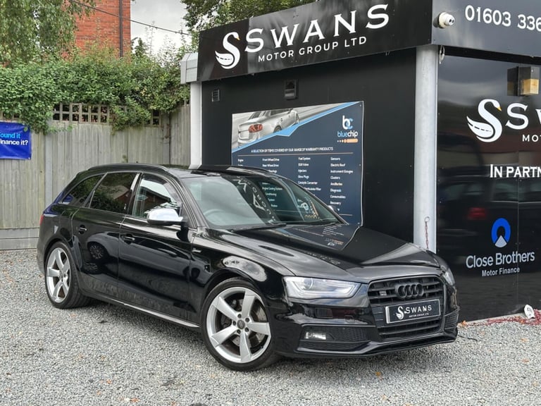 2013 Audi S4 3.0 TSFI V6 Black Edition Petrol Auto 5 Door Estate Black
